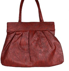 Stylish Hand Bag Berry Red