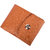 Pocket Bazarmen Tan Artificial Leather Wallet(6 Card Slots)