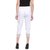 RIVI White Women's Classic Crop Trouser