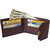 Pocket Bazarmen Brown Artificial Leather Wallet(6 Card Slots)