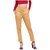 Rivi women regular fit gold ethnic trouser pant