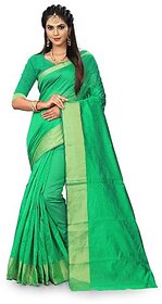 Svb Green Colour Art Silk Printed  Saree