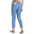 BuyNewTrend Light Blue Pearl Embellished Skinny Denim Jeans For Women-(Light Blue-2440)