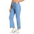 BuyNewTrend Light Blue Pearl Embellished Slim Fit Denim Jeans For Women-(Light Blue-2442)