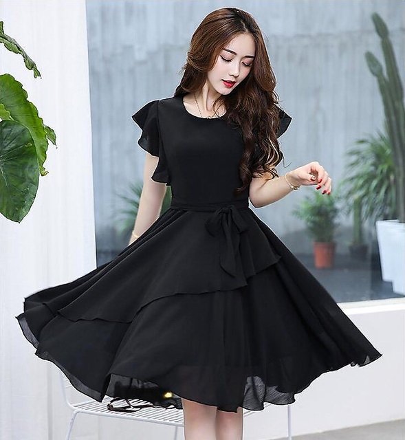 Black Short Dresses For Women Clearance ...