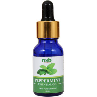 Peppermint Essential Oil - for Hair Care, Skin Care, Cold, Cough, Congestion, Aroma Diffuser  Muscles  (15 ml)