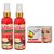 PINK ROOT APPLE FACE WASH 2 PCS WITH MIX FRUIT BLEACH 43GM