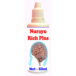                       Nurayu Rich Plus Drops - 60ml (Buy Any Supplement Get The Same 60ml Drops Free)                                              