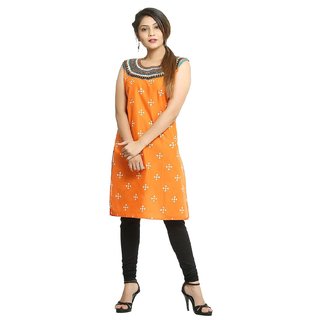 Buy Women Casual Wear Stylish Ready Made Cotton Kurti Online 528 from ShopClues