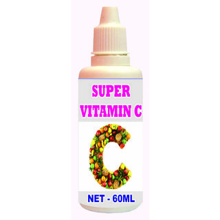                       Super Vitamin C Drops - 60ml (Buy Any Supplement Get The Same 60ml Drops Free)                                              