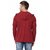 PADDLE UP Maroon Solid Cotton Shrug for Men