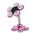 Mini Flower Shape Suction Cell phone Holder 360 Rotatable Multi-AnglePink Color