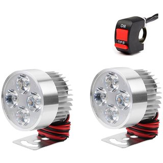 Buy Eshopglee Universal Fog Lights 2 Pc On Off Switch 2 Pc Slim Indicator Lights 4 Pc Pack Of 8 Online Get 66 Off