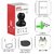 D3D 2MP (1920x1080P) WiFi Wireless AI Smart IP Home Security Camera CCTV with Cloud Storage  Night Vision Black F1-362B