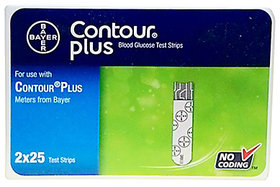 Bayer Contour Plus 50(25x2) Test Strips (Expiry May 2020)