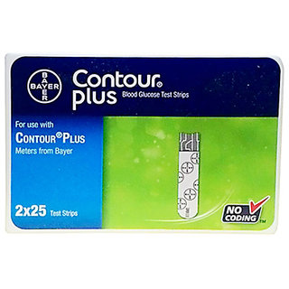 Bayer Contour Plus 50(25x2) Test Strips (Expiry May 2020)