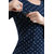 Be You Cotton Printed Women Feeding Tunic / Maternity Top (Navy Blue)
