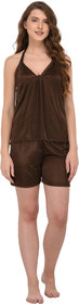You Forever Women's Brown Top Short