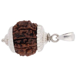                       CEYLONMINE shiv rudraksha pendant natural  original gemstone shiv beads pendant                                              