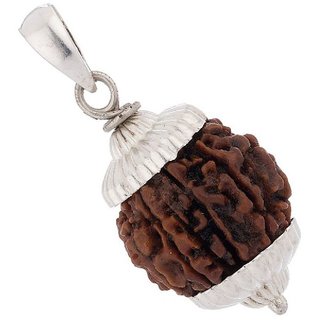                       CEYLONMINE five face rudraksha beads pendant original  natural shiv beads pendant                                              