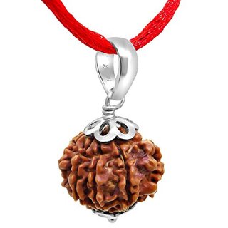                       CEYLONMINE shiv beads pendant original  natural beads rudraksha locket                                              