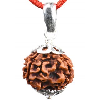                       CEYLONMINE shiv rudraksha pendant natural  original gemstone shiv beads pendant                                              