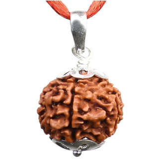                       CEYLONMINE shiv rudraksha pendant natural  original gemstone shiv beads pendant                                              