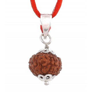                       CEYLONMINE  rudraksha pendant unheated  original shiv beads pendant for unisex                                              