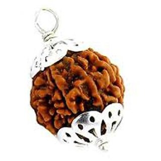                       CEYLONMINE mokash rudraksha pendant unheated  original shiv beads pendant for unisex                                              