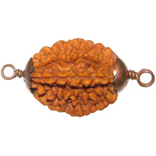                       CEYLONMINE shiv shakti rudraksha pendant five face rudraksha pendant for unisex                                              