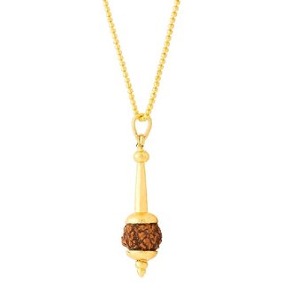                       CEYLONMINE Rudraksha pendant natural  original shiv shakti rudraksha pendant                                              