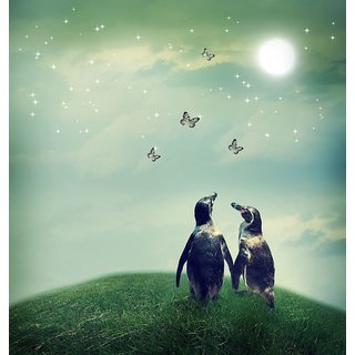 Buy Two Penguin Friendship Quotes Premium Poster For Love Ones Romantic Posters No Need Tape Size 12x18 Inch Online 239 From Shopclues