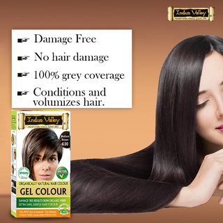 Buy Indus Valley Halal Natural Hair Color Medium Brown 4 Buy Indus Valley Halal Natural Hair Color Medium Brown 4