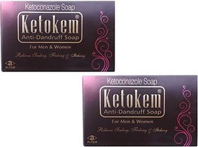 Ketokem Anti-Dandruff soap(set of 10 pcs.)