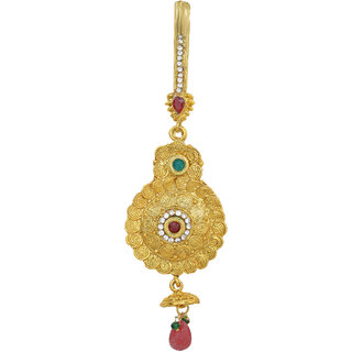 Buy MissMister Gold plated White CZ Handmade Rasrawa Traditional ...