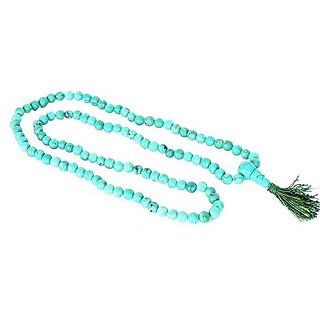 CEYLONMINE turquoise stone mala original & unheated beads firoza mala for astrological purpose CEYLONMINE turquoise stone mala original & unheated beads firoza mala for astrological purpose