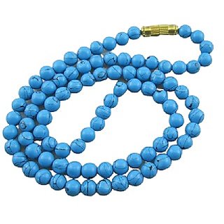 CEYLONMINE natural turquoise mala original & natural stone firoza beads mala for men & women CEYLONMINE natural turquoise mala original & natural stone firoza beads mala for men & women