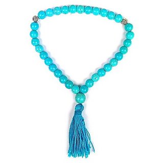 CEYLONMINE firoza mala natural turquoise beads mala unheated original beads mala for unisex CEYLONMINE firoza mala natural turquoise beads mala unheated original beads mala for unisex