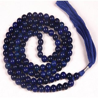 CEYLONMINE natural lapis mala original & natural stone lapis lazuli beads mala for men & women CEYLONMINE natural lapis mala original & natural stone lapis lazuli beads mala for men & women