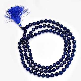                       CEYLONMINE lapis beads mala natural & original beads lapis lazuli mala                                              