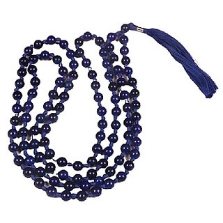                       Ceylonmine Lapis Lazuli Mala Natural Beads Turquoises Beads Mala                                              