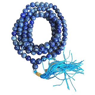 CEYLONMINE lapis lazuli mala natural lapis beads mala unheated original beads mala for unisex CEYLONMINE lapis lazuli mala natural lapis beads mala unheated original beads mala for unisex