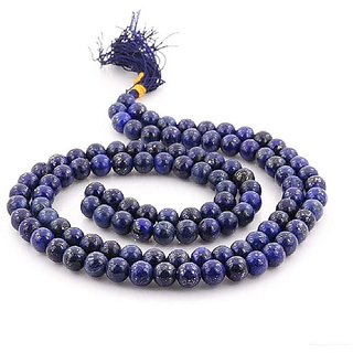 CEYLONMINE lapis beads mala natural original beads lapis lazuli mala for unisex CEYLONMINE lapis beads mala natural original beads lapis lazuli mala for unisex