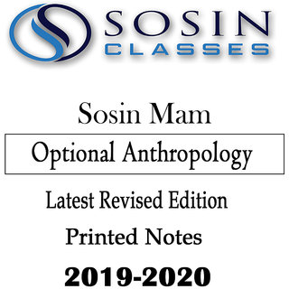 Sosin Mam Anthropology Optional Printed Notes 2019-2020