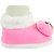 Neska Moda Baby Boys And Girls Pink Cotton Fur Booties For 6 To 12 Months