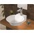 InArt Ceramic Wall Hung/Table Top Wash Basin White, 12 x 14 x 4 Inch