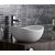 InArt Ceramic Table Top Wash Basin White, 17 x 12.5 x 5 Inch