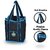 Sanchi Creation Men/Women Black Lunch/Tiffin/Container/Meal Tote Bag for School Office Picnic Outdoor (Large,11.5)