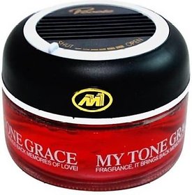 My tone rose fragrance car air freshner (Red)