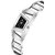 Lorenz Analogue Black Dial Silver Chain Bracelet Watch for Women | Watch for Girls- AS-74A